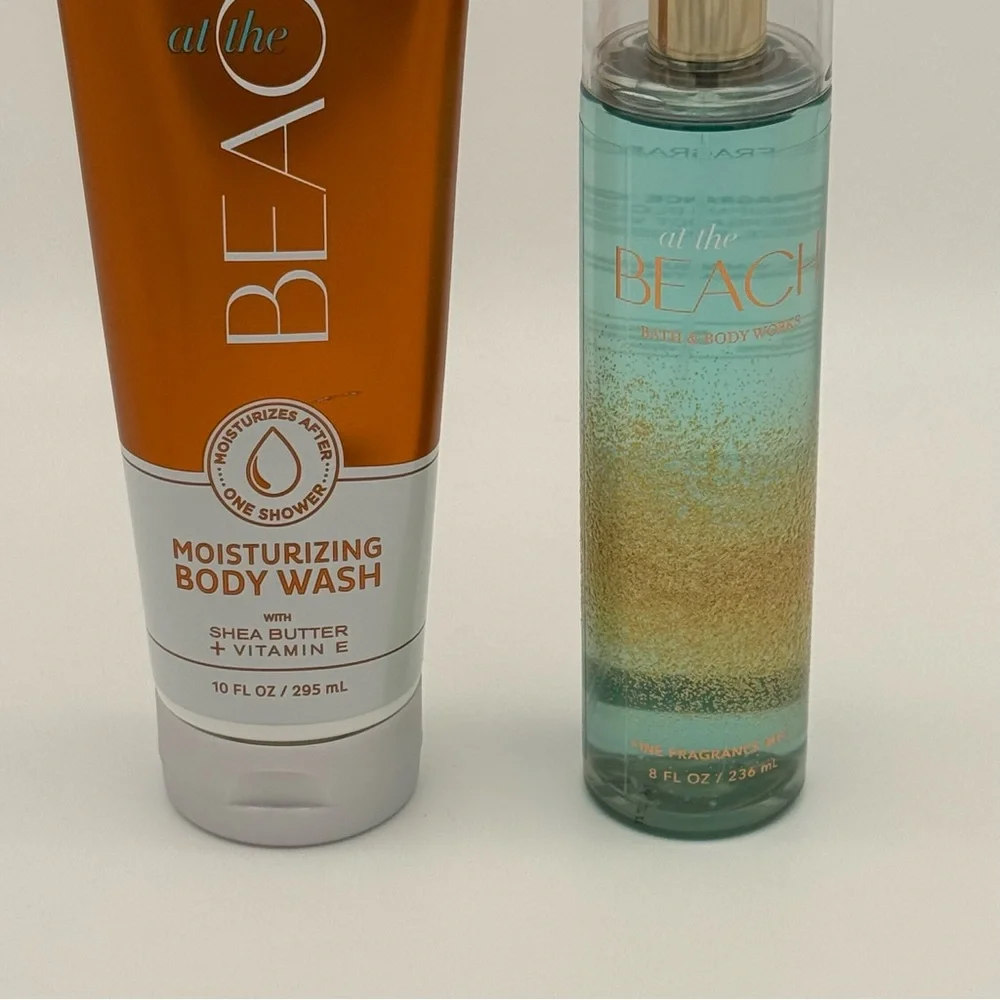 Bath and Body Works At The Beach Tropical Body Care Gift Set NWT